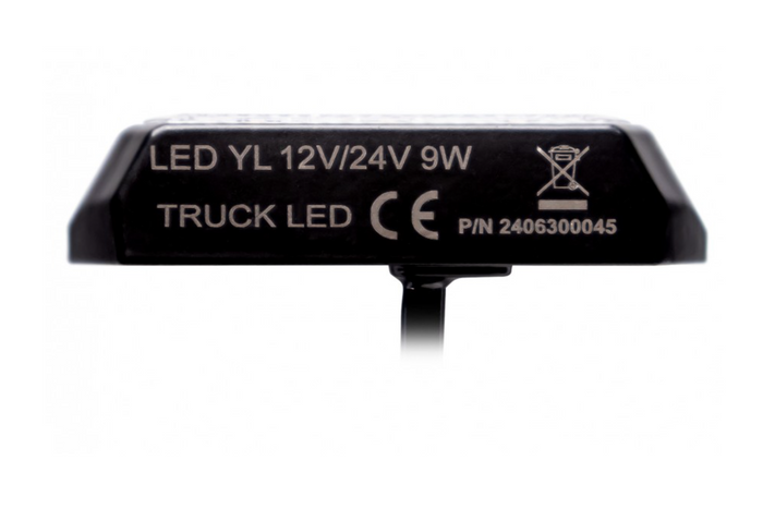 KAMAR LW0023-1 LED-varningslampa, 2 blinkande lägen