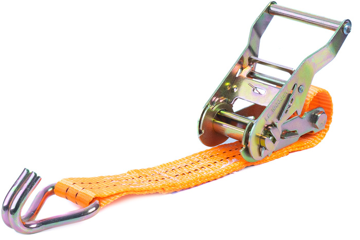 UNITRAILER 3m/25mm/1t orange transportband med spännare