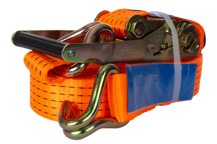 UNITRAILER 12m/50mm/5t orange transportband med spännare