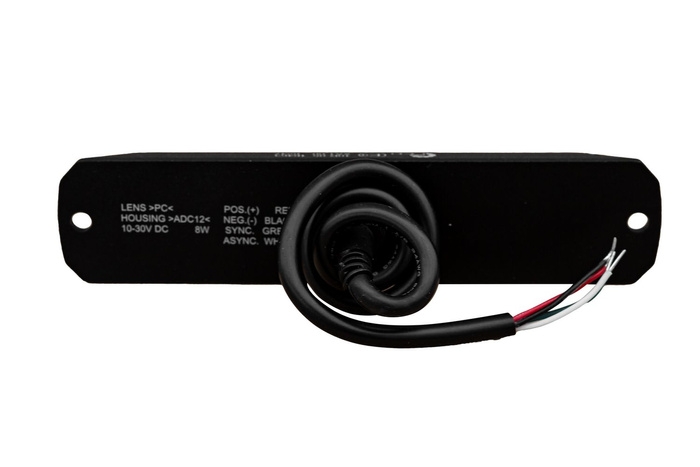 LED varningsljus blixtlampa 7W gul LW0042