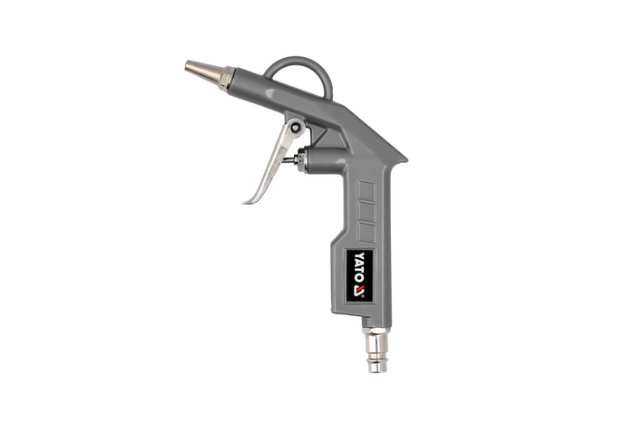 YATO YT-23780 pneumatiskt set för uppblåsning av däck, bollar, madrasser, 6 delar