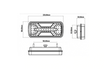 KAMAR X-SPIDER L2430+L2431 bakljus bajonett 5PIN 7 funktioner vänster+höger