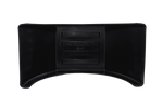 Dubbelskärm för släpvagn 15-16" DOMAR DK3120 platt hjulhus 1000/510mm med vit fälg