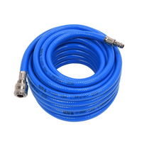 YATO YT-24224 förstärkt PVC-pneumatisk slang med snabbkopplingar 10 mm × 10 m
