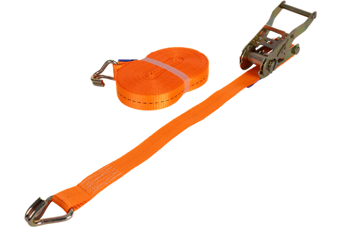 UNITRAILER 12m/25mm/1t orange surrningsband med spännare