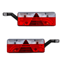 ASPÖCK EUROPOINT III LED bajonett bakljus 7PIN ASS2 med tuta 7 funktioner vänster+höger