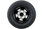 Förstärkt hjul för släpvagn KENDA TIRE 195/55 R10C 98/96N ALUMINIUM FÄLG STARCO svart 6Jx10"H2 5x112 ET:-4