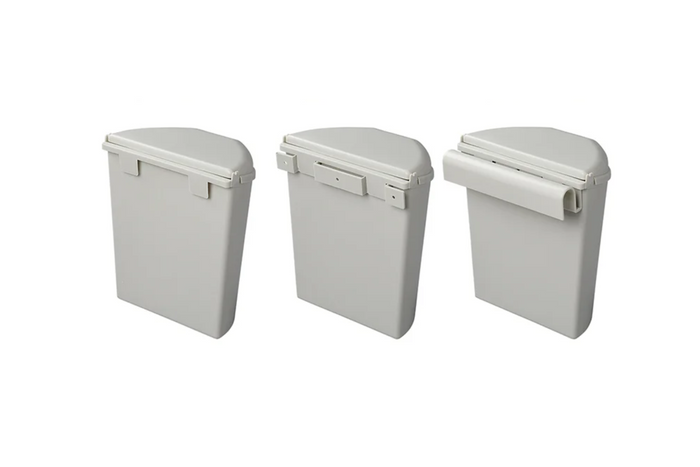 ProPlus 370402 soptunna med lock för släpvagnar, husbilar, 6L