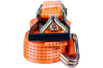 UNITRAILER 6m/50mm/5t orange transportband med spännare