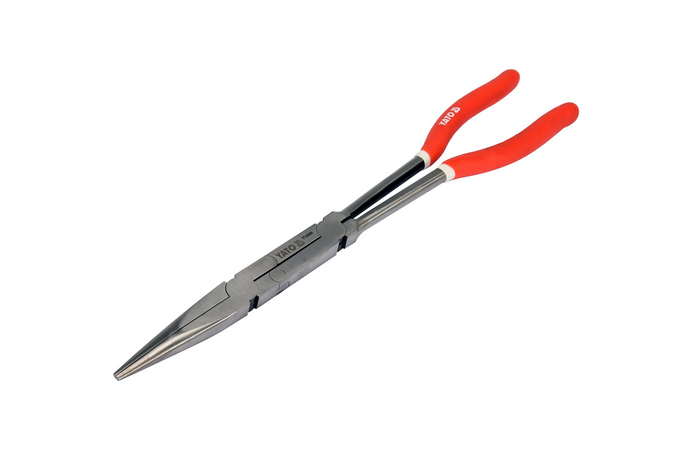 YATO YT-20400 rak långspetsad tång, två leder, 340 mm