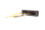 Varningslampa WAŚ 2466 W285 LED blinkande lampa orange MASTER/SLAVE