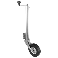 WINTERHOFF VK 60-BLH-255 SB automatiskt stödhjul med handtag 500kg 60mm 670-905mm