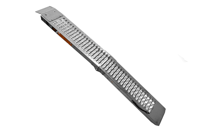UNITRAILER ALR004 hopfällbar ramp stålramp för släpvagn 170 cm 227 kg