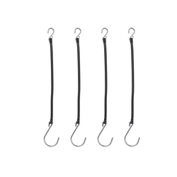 Set med fyra säkerhetsvajrar med krokar ProPlus 342130S längd 285 mm