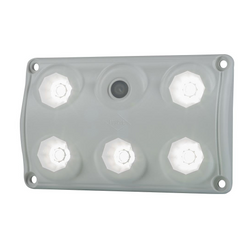 HORPOL LWD2153 LED 900lm bilkupélampa med strömbrytare