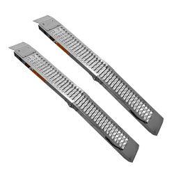 UNITRAILER ALR004 hopfällbara ramper stålramper för släpvagnar 170 cm 454 kg set om 2