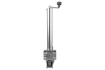WINTERHOFF VK 60-BLH-255 SB automatiskt stödhjul med handtag 500kg 60mm 670-905mm
