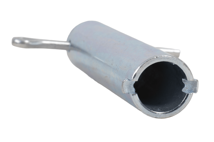 KNOTT 406699.001 stödhjulsaxel, bussning 93x20mm