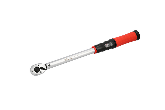 YATO 1/2" 40–220Nm 4-delad momentnyckelsats för hjulbyte