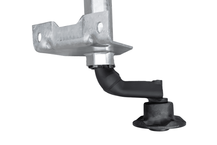 AL-KO OPTIMA obromsad axel för släpvagn 750kg 1180mm 1630mm 4x100