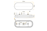 FRISTOM FT-320 LED-bajonettbaklykta, 3 universella funktioner